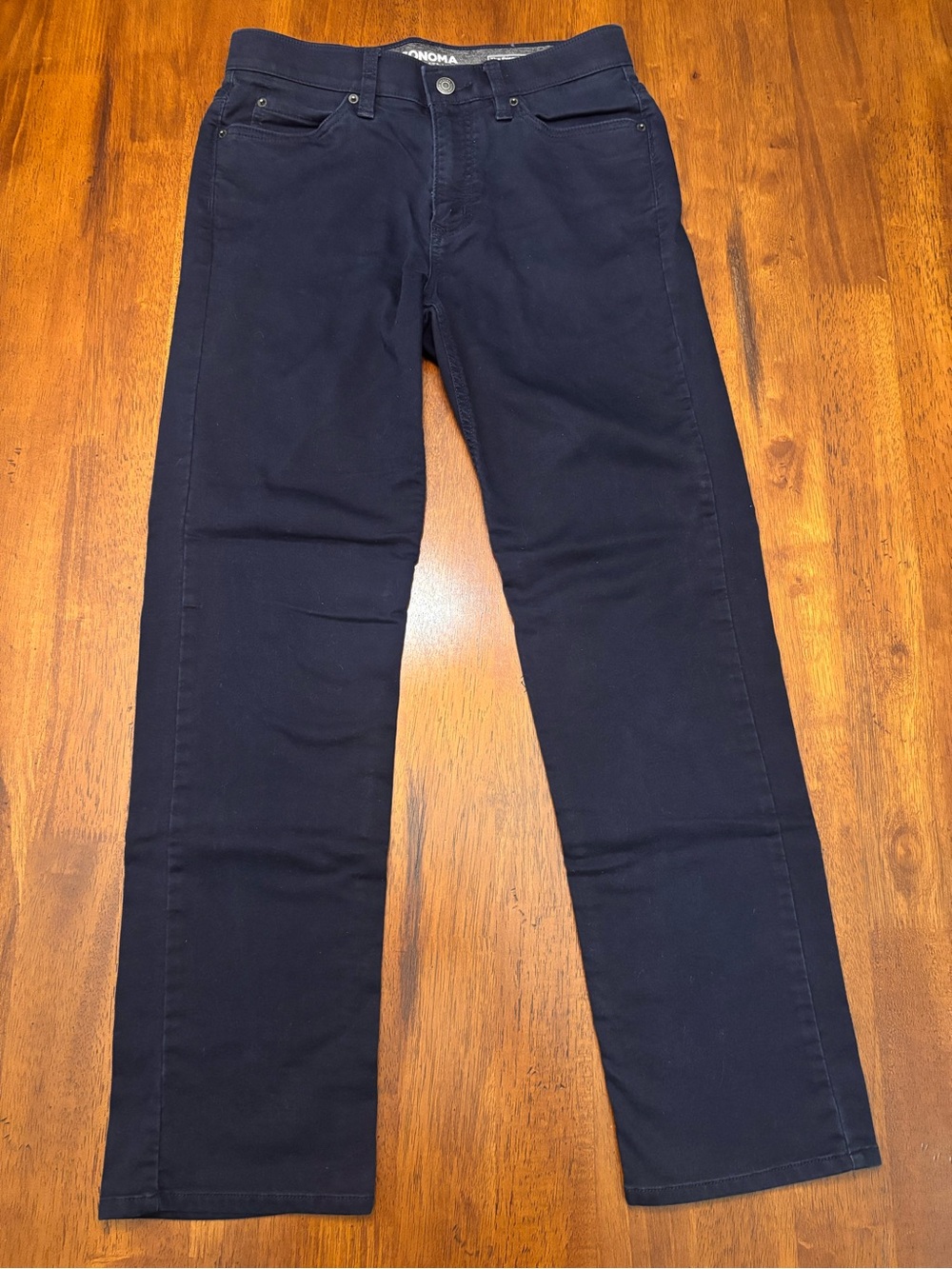 Sonoma Men’s Navy Straight-Leg Jeans 29x30